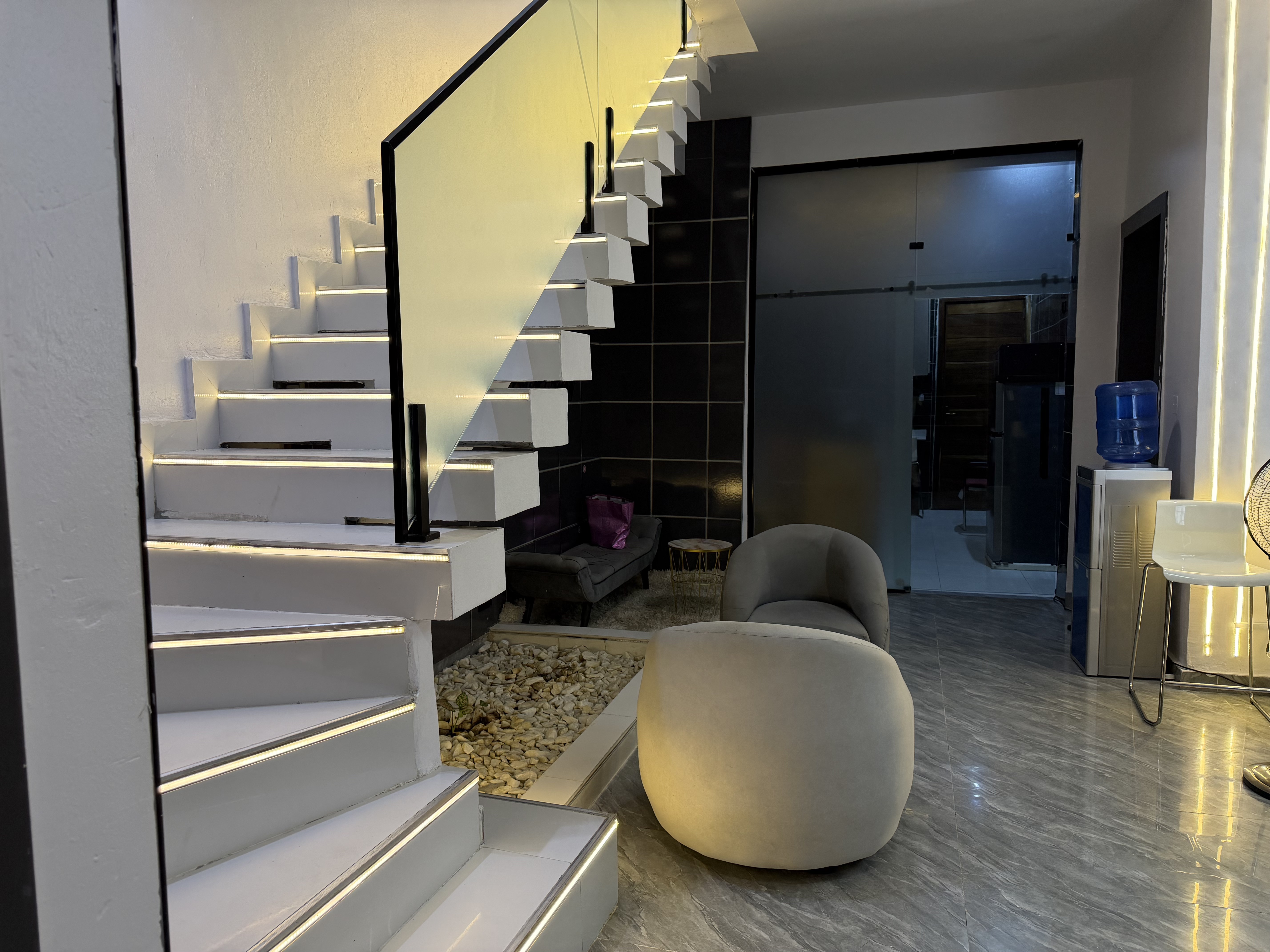 Elysurge facility staircase